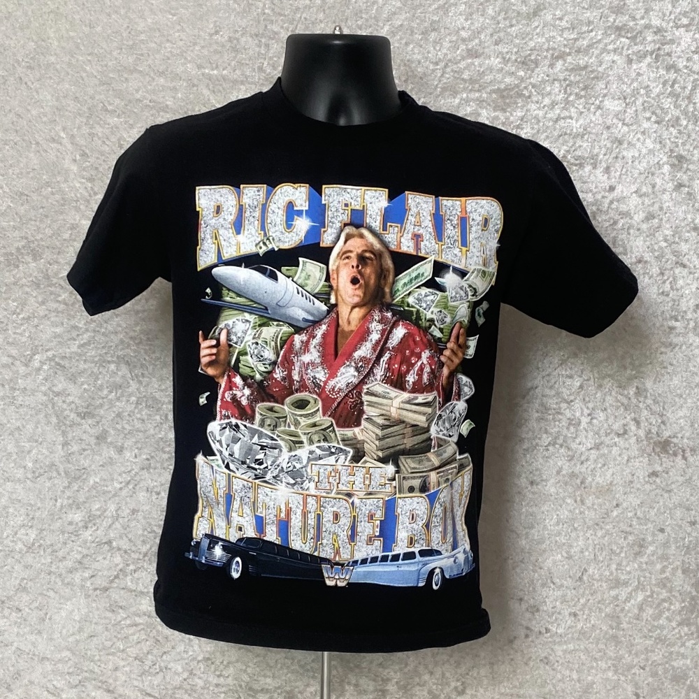 WWE RIC FLAIR "THE NATURE BOY" GRAPHIC T-SHIRT